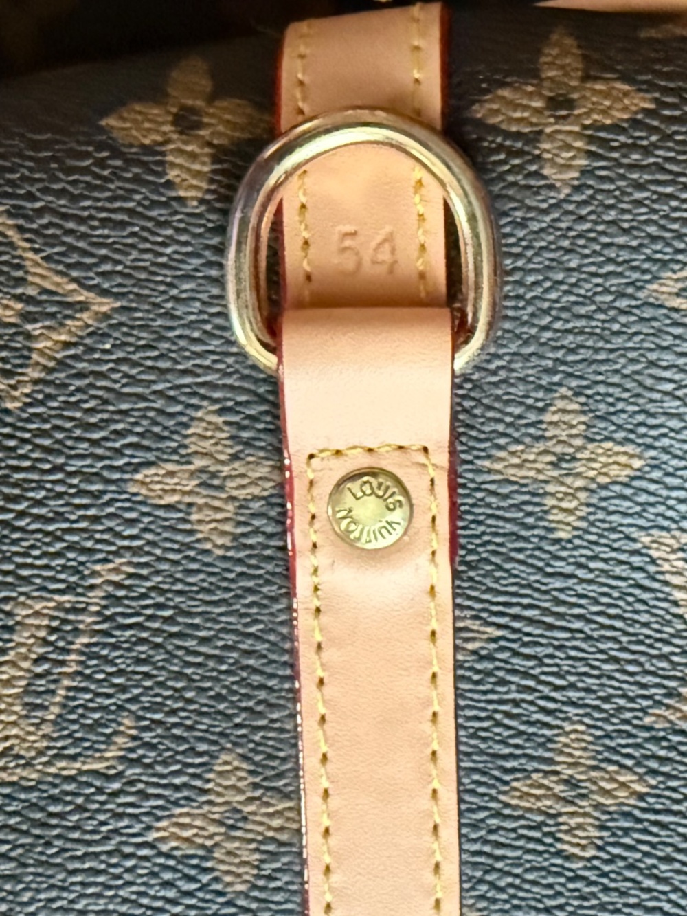 Louis Vuitton Monogram Keepall Bandoulière 55 (M41414) – Brand New, Never Used. - Picture 6 of 10